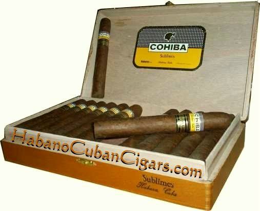 COHIBA SUBLIMES LIMITED EDITION 2004 (25 CIGARS)